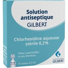 Chlorhexidine 10 unidoses de 5ml