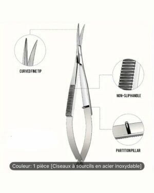 Ciseaux sourcils