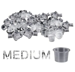 Godets pigment plastique moyen x50